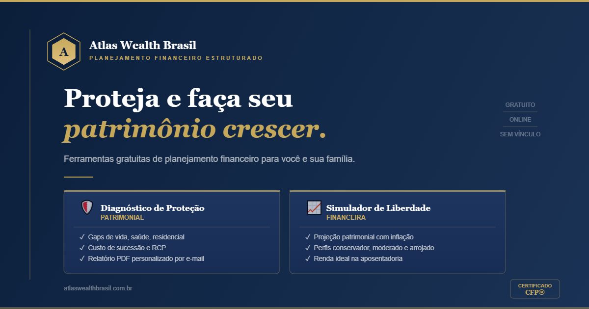 Atlas Wealth Brasil — Planejamento Financeiro Estruturado